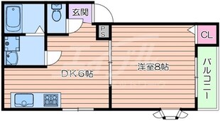 ローランつるみの物件間取画像